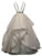 Charming A-Line Organza Sleeveless Prom Dress Evening Dress with Beading SB01