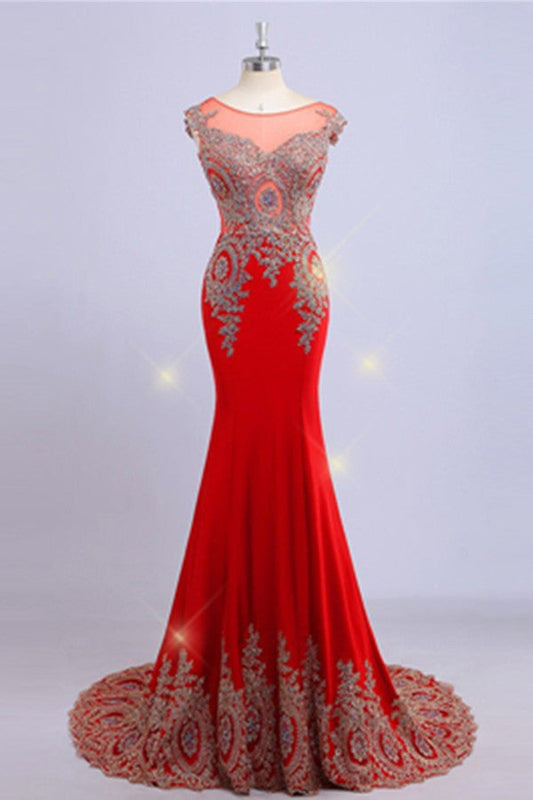 Red Prom Dresses,Mermaid Prom Dress For Teens,Formal Handmade Long Prom Dress,Beautiful Charming Prom Gowns,Graduation Dresses
