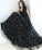 Black Spaghetti Straps Tulle Prom Dress with Stars, Floor Length Long Evening Dress N2580