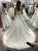 Strapless Sweetheart Ball Gown Wedding Dresses,Beaded Shinny Bridal Dress,Big Bridal Dress,N193
