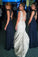 Mermaid Straps Open Back Lace Wedding Dress with Appliques, Gorgeous Long Bridal Dresses N2418