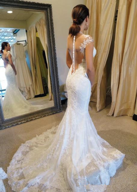 Mermaid Sweetheart Backless 2024 Lace Wedding Dresses