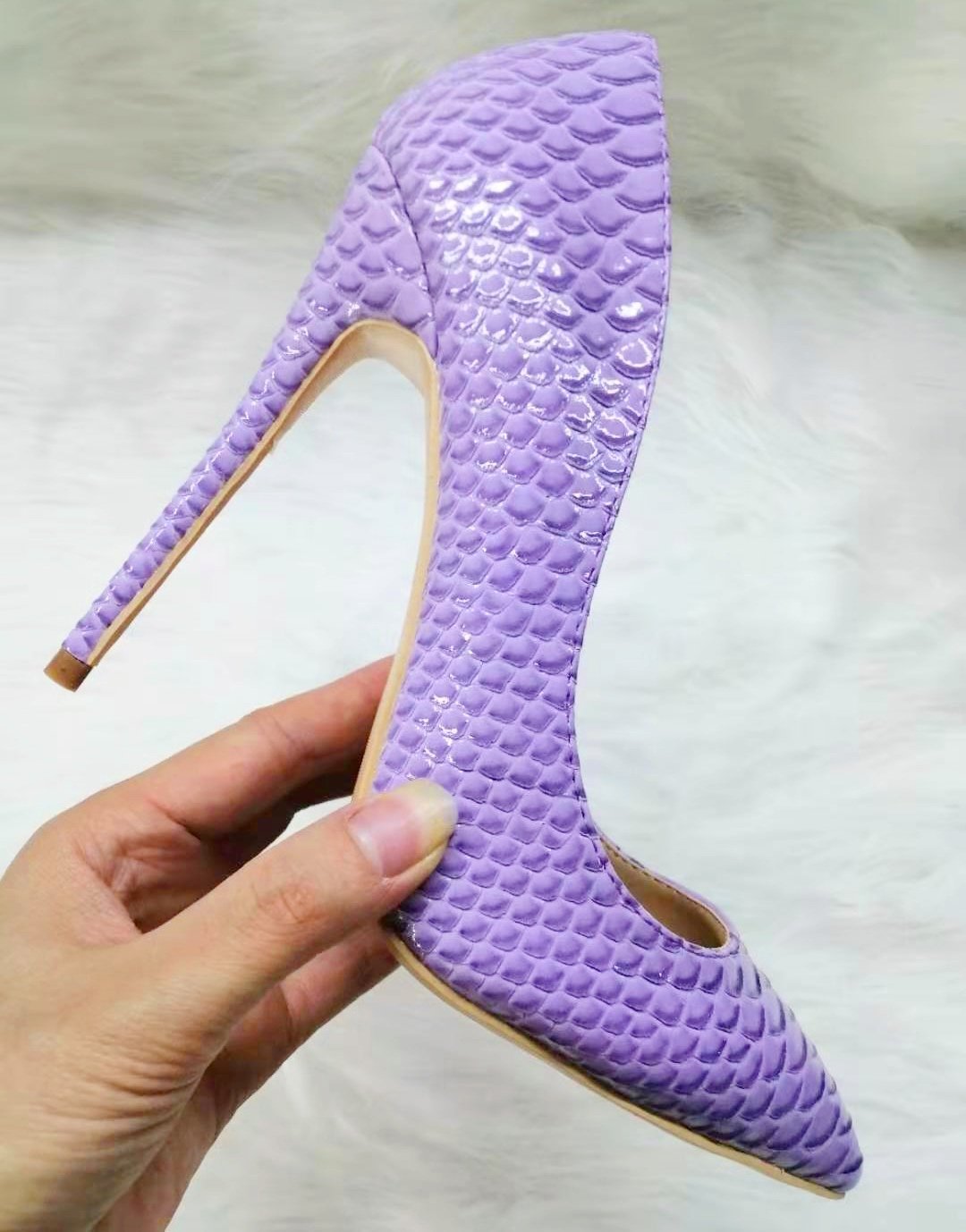 High-heels with snakeskin patterns, Fashion Evening Party Shoes, yy20-2